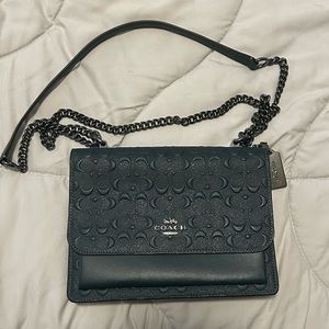 Coach Forest Green Crossbody